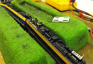 reparatie trein model spoor wiel aansturen