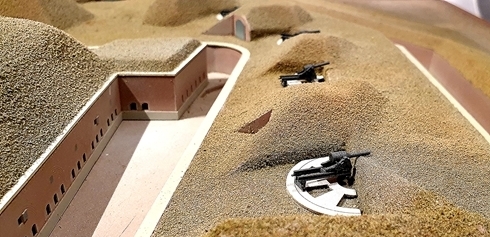 Maquettes Fort Kijkduin Huisduinen