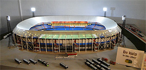 Kuip Stadion Feyenoord in Miniatuur